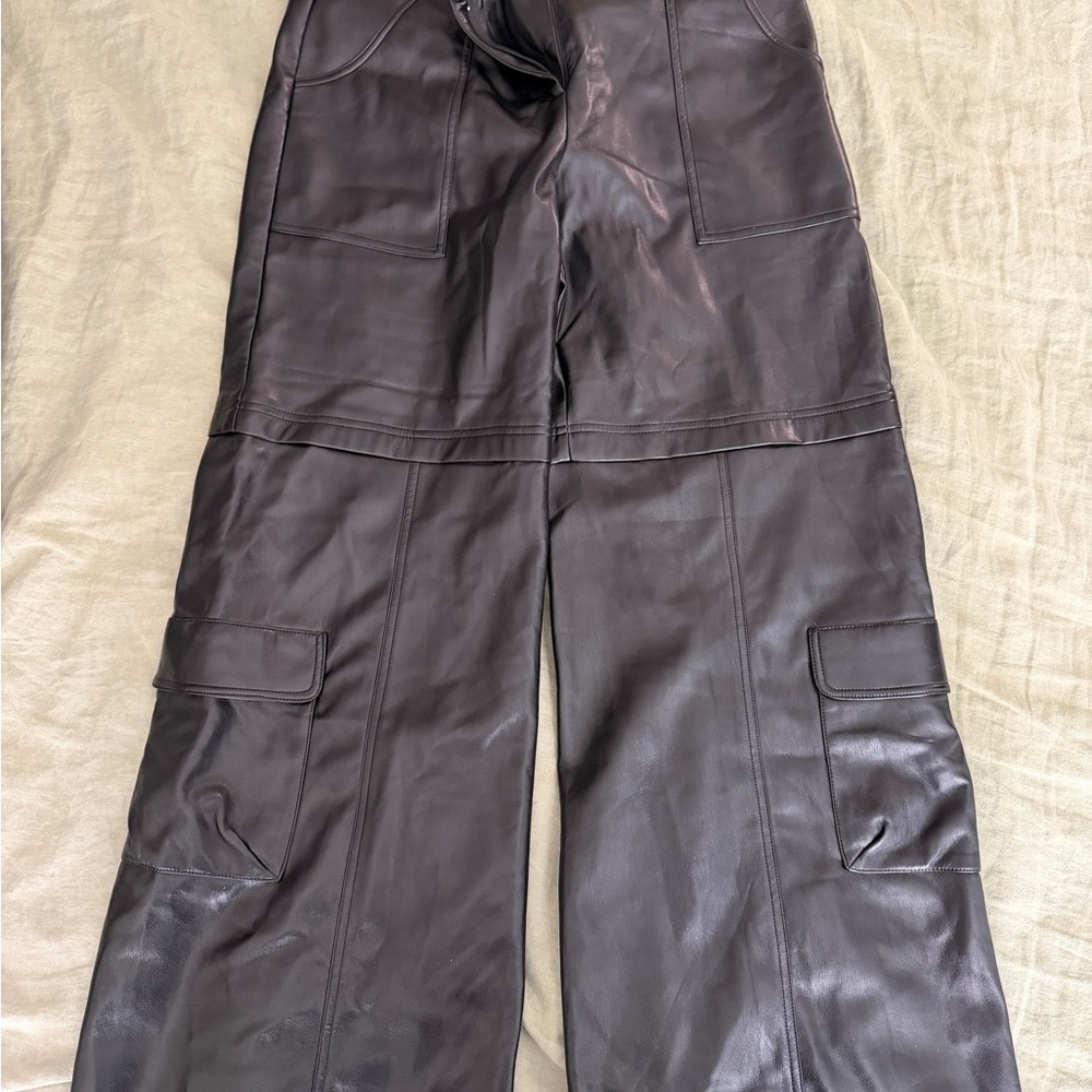 Amanda Uprichard Black Leather Detail